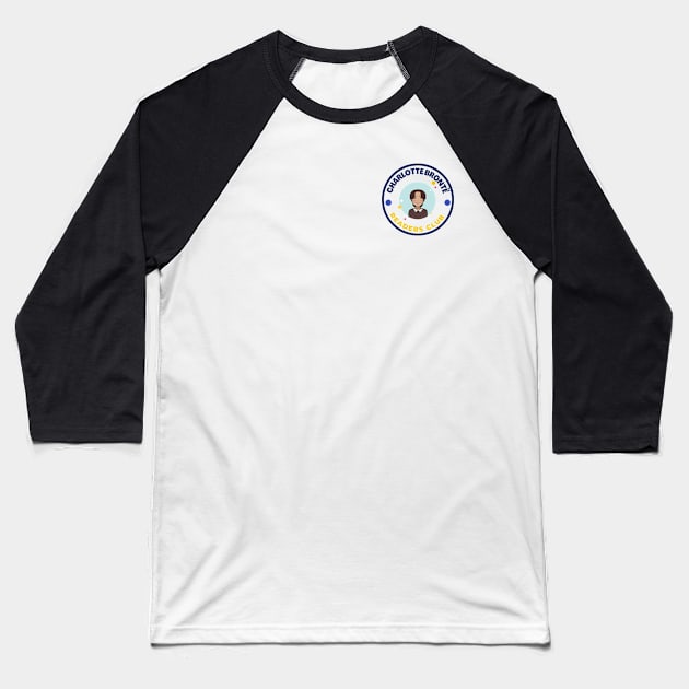 Charlotte Brontë - Readers Club Baseball T-Shirt by RG Standard